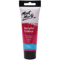 Mont Marte Signature Acrylic Paint 75ml Tube - Magenta- main image