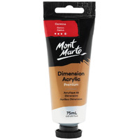 Mont Marte Dimension Acrylic Paint 75ml Tube - Carmine- main image