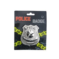 Metal Detective Special Police Badge- main image