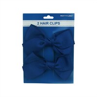 Blue Hair Clip Bow - 2 Pack- main image