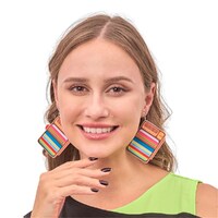 Retro TV Earrings- main image