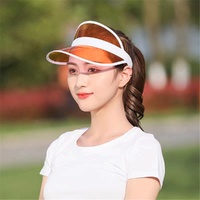 Sun Visor Hat Orange- main image