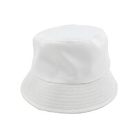 White Bucket Hat- main image