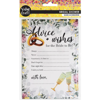 Bridal Shower Advice Cards 10 Pack- main image