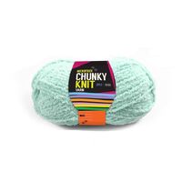 Chunky Knitting Wool/Yarn 100G - Mint - 3 Ply Microfiber 100% Polyester- main image