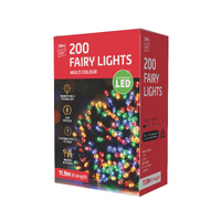 200 LED Fairy Lights Multi Colour- main image