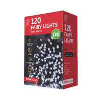 120 LED Fairy Lights Cool White- main image