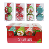 Christmas Cupcake Wrapper 50 Pack - Randomly Selected- main image