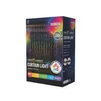 288 LED Connectable Rainbow  Curtain Lights- main image