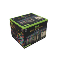 400 LED Solar Icicle Lights - Multi Colour- main image