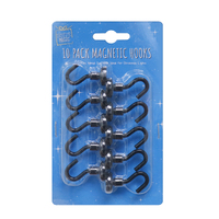 Magnetic Hooks 10 Pack Small- main image