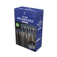 LED Assorted Icicle Tube Lights 24 Pack- main image