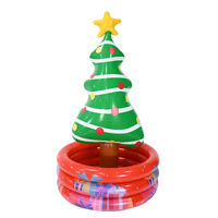 Inflatable Christmas Tree Drinks Cooler Tub 115cm- main image