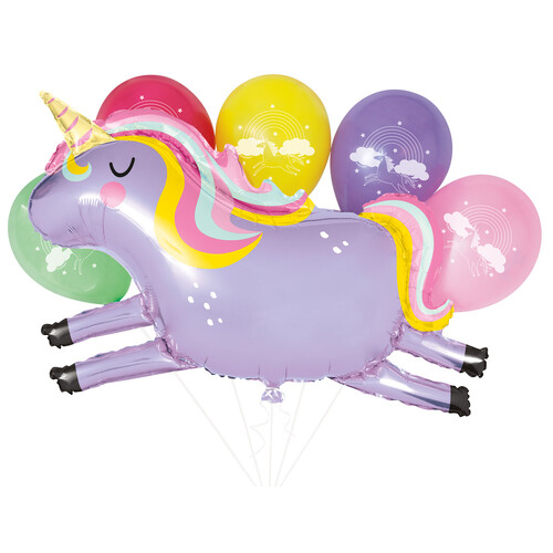 Unicorn Party Stats Poster  Pastel Unicorn Party Decorations